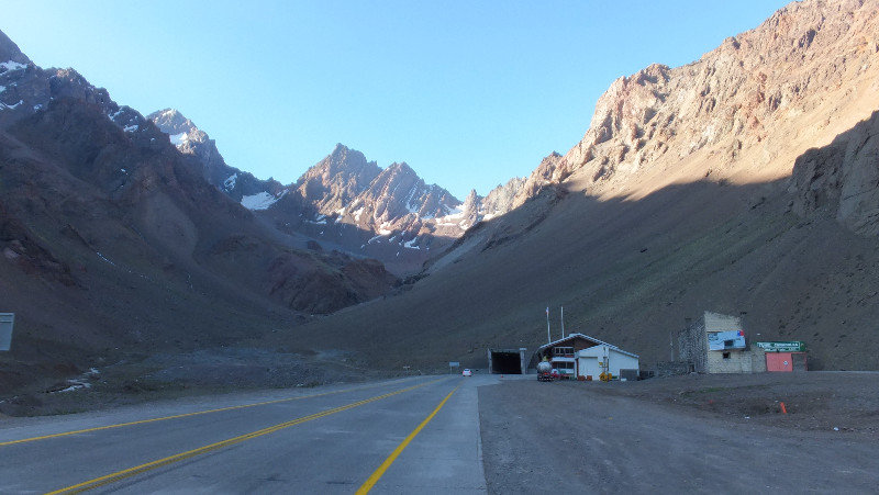 Tunnel at 3200m