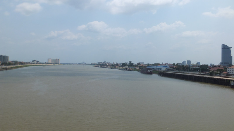 Phnom Penh from the river