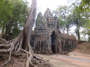 Angkor Thom gate north