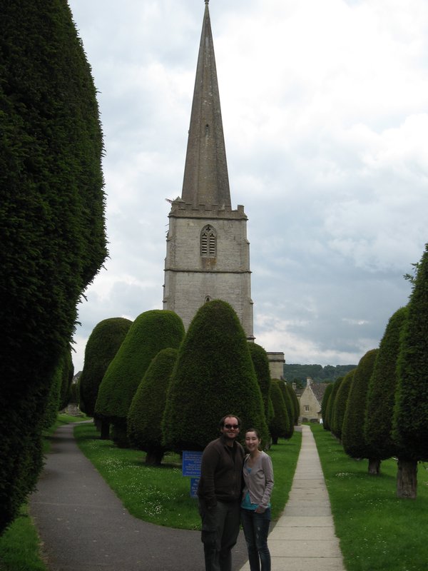 an old church (11th century) in Painswick