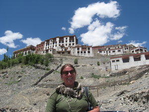 Beth at Thiksey Monastery
