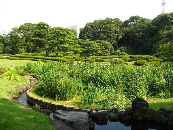 El jardin junto al Palacio Real / Garden next to the Imperial Palace