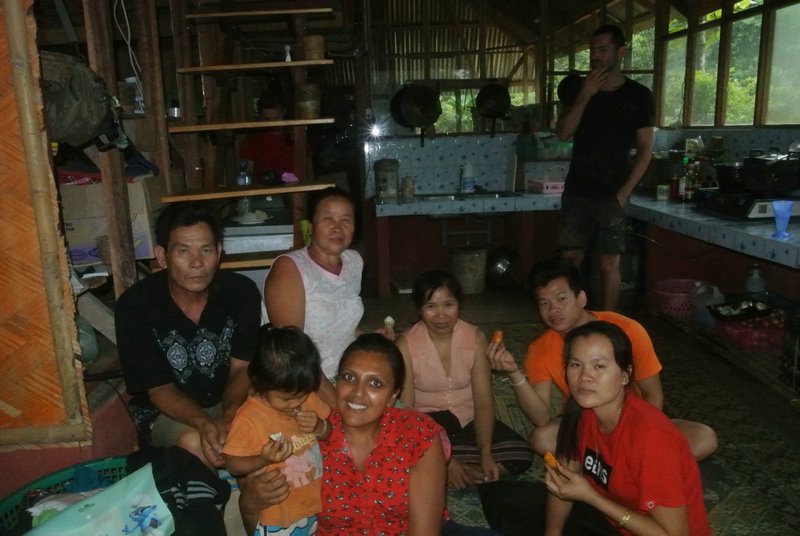 The Lao family workers!