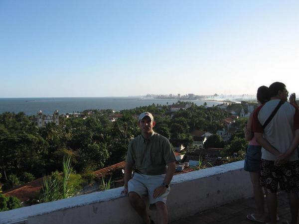 looking out over Olinda