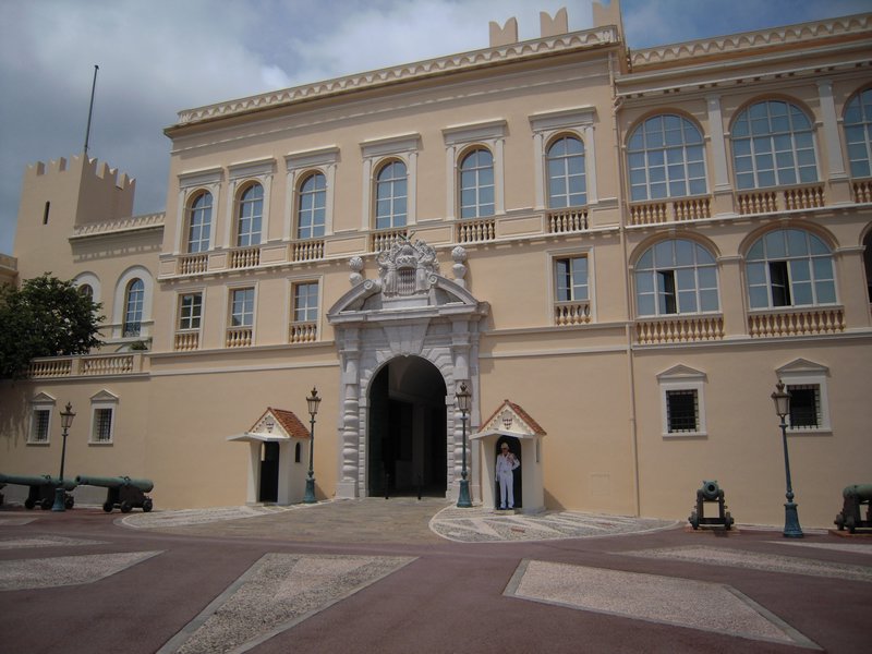 Monaco-Front of the Palace
