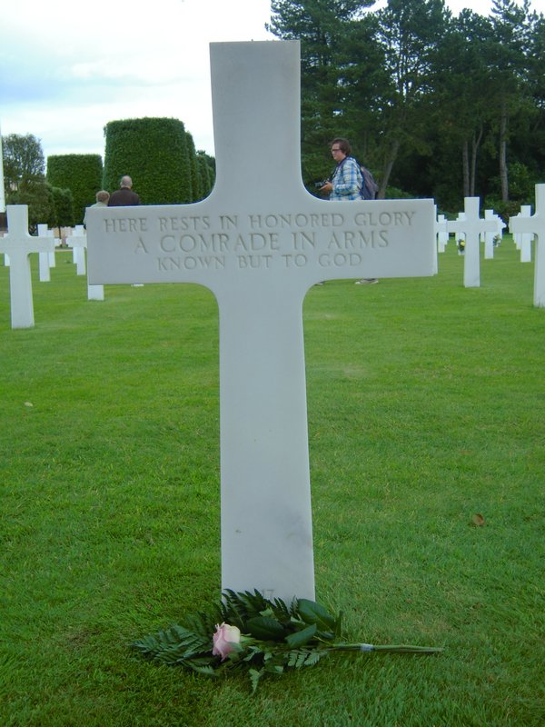 Marker of an unknown soldier