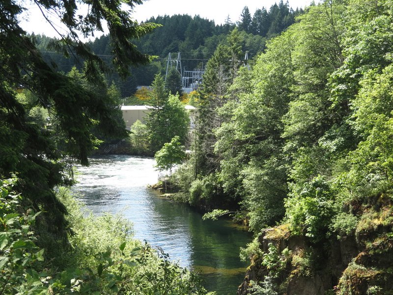 Campbell River Hydroelectric Outlet