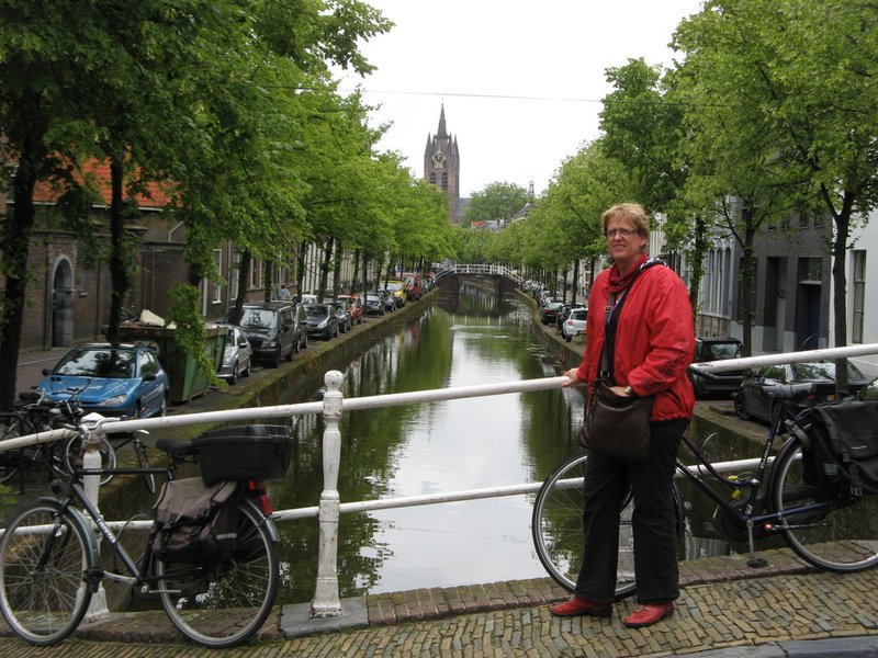 The canals of Delft