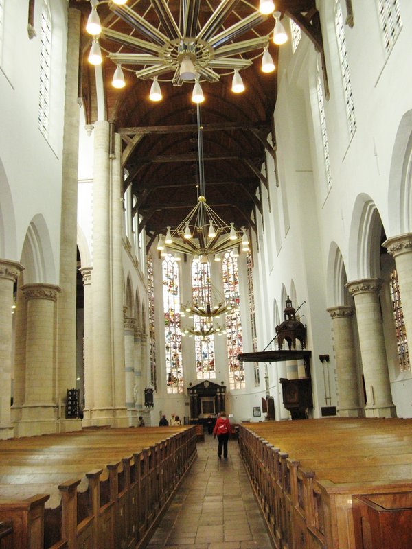 Inside the "old" church