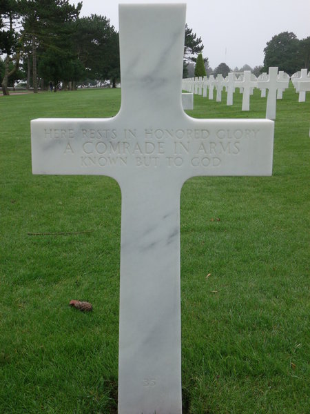 One of the many unnamed Graves