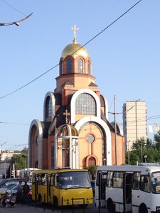 These Golden Dome Churches are all over Kyiv