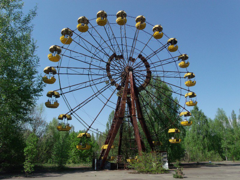 The iconic Ferris wheel