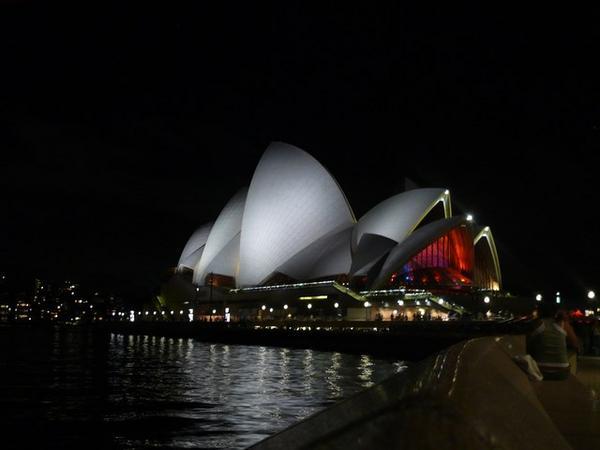 Opera House by night