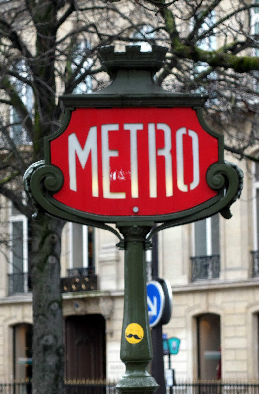Unusual Metro signs