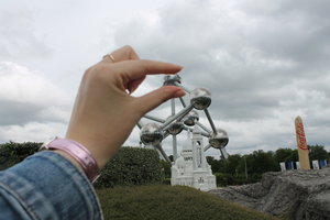 Atomium, a Mini Európából