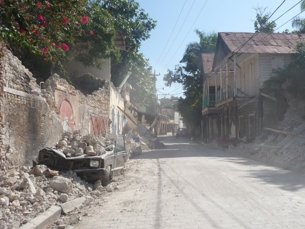 Street in Jacmel