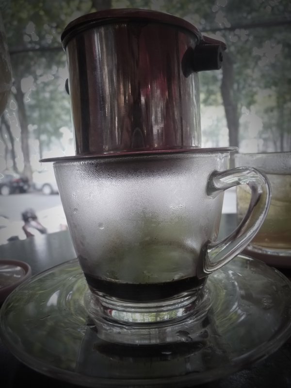 Vietnamese Coffee is a thing of beauty