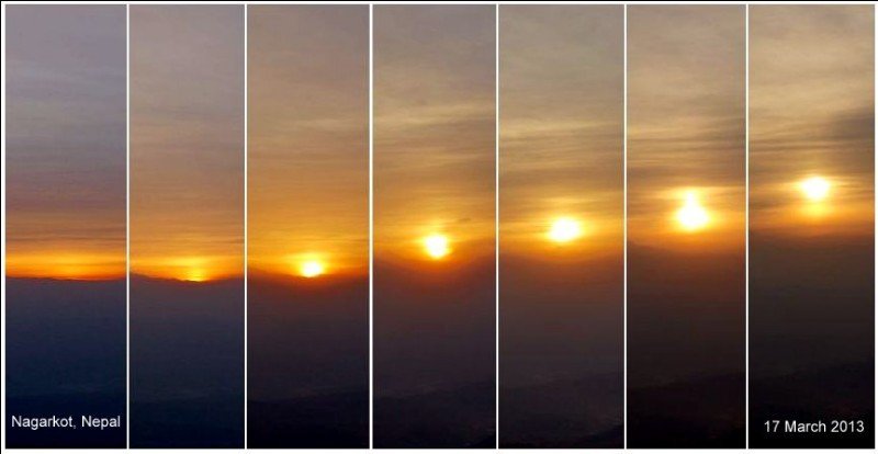 Nagaskot sunrise