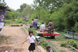 Bamboo railway