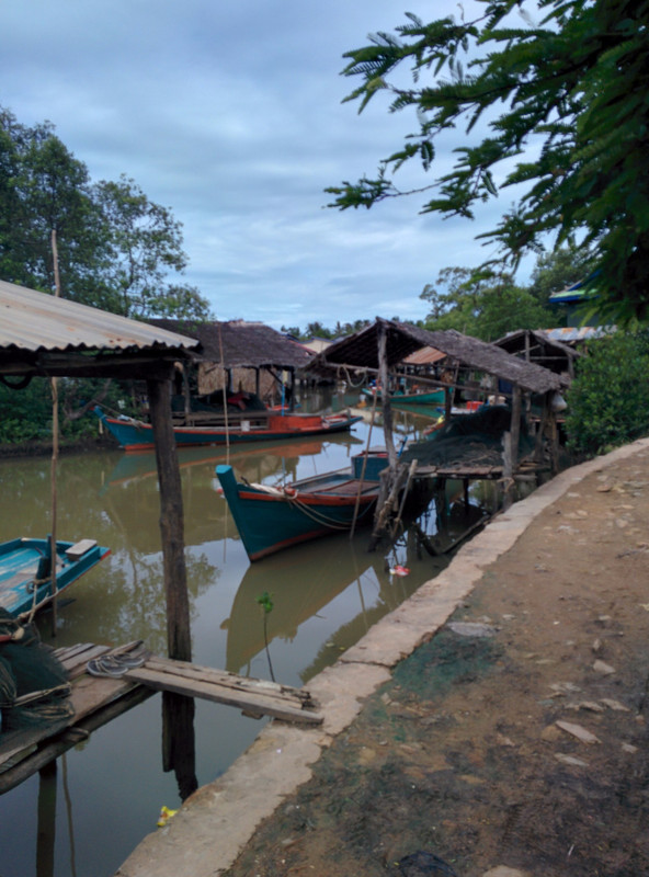 Fishing village kampot