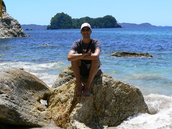 Me at the north end of Hahei Beach