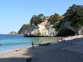 Cathedral Cove in the late afternoon sun
