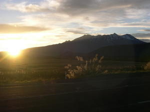 Mt. Ruapehu at dawn