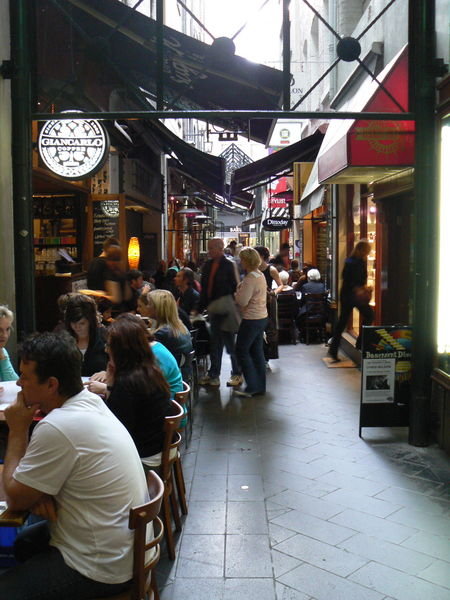 Typical Melbourne side street