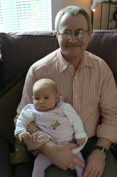 Ailsa with her Uncle Robert