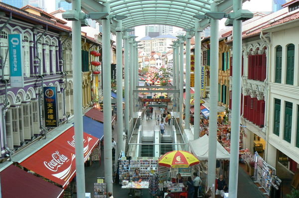Indoor mall in Chinatown
