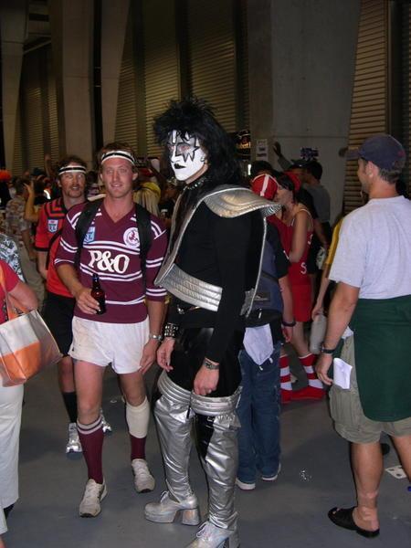 Rock meets Rugby League
