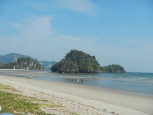 Our first beach in Krabi