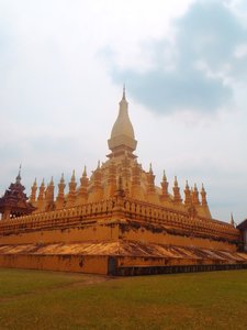 Beautiful golden stupa