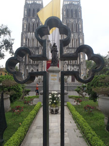 Cathedral in the Old Quarter in Hanoi