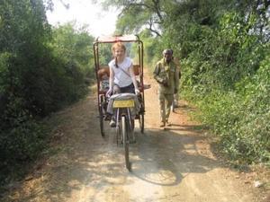 Talitha powered rickshaw
