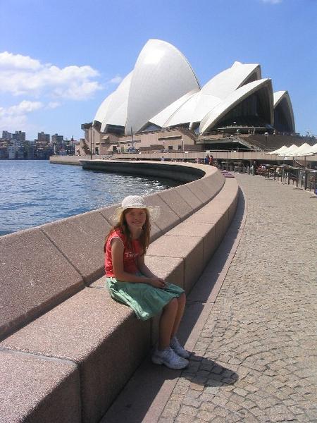 Talitha and the Sydney Opera House