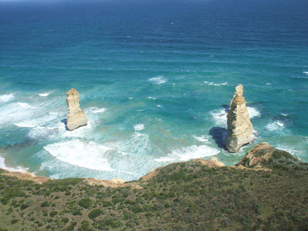 2 of the apostles from the air