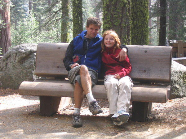 John and Talitha in Sequoia