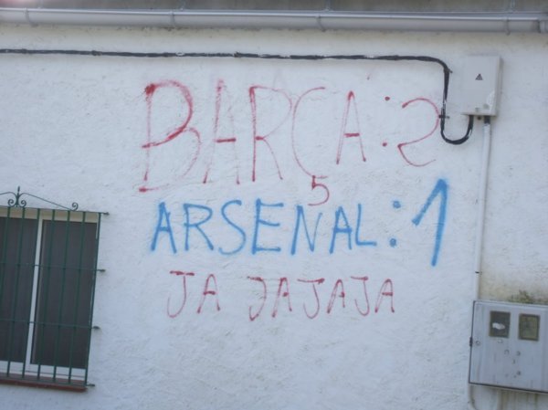Grafitti at El Borge