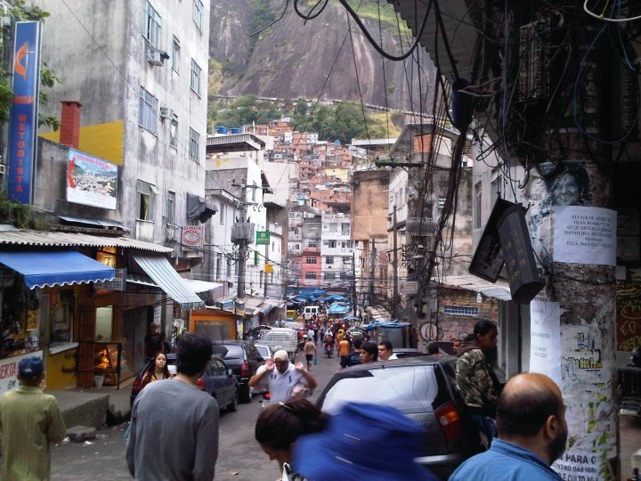 Shopping the streets of Rocinha