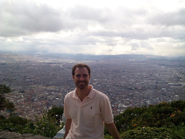 Bogota from Monserrate summit