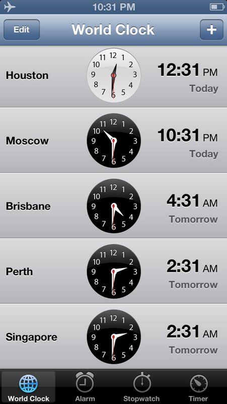 How I keep track of my time zones