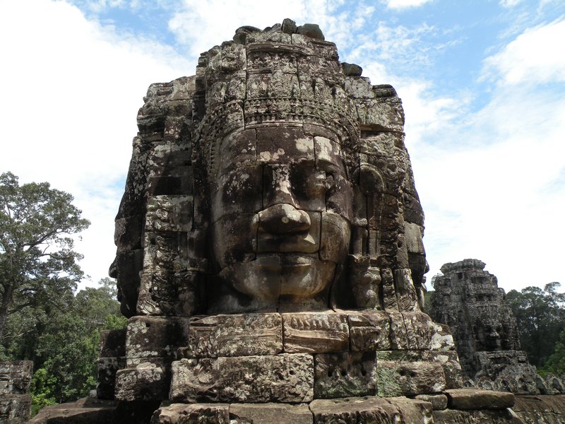 Giant Face at Angkor Thom