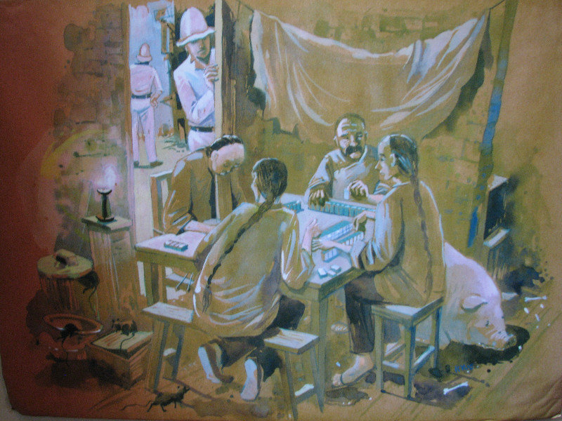 Medical Museum Painting