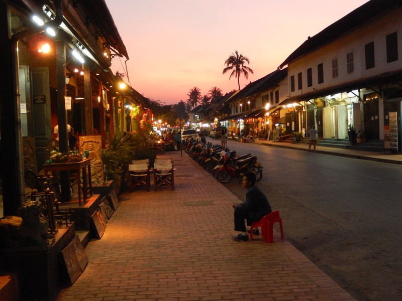 Luang Prabang in the Early Evening