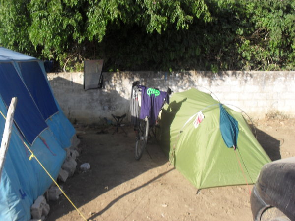 campsite in Ksar-es-seghir