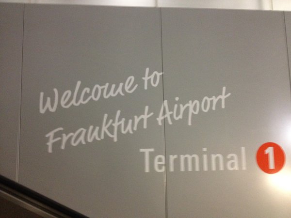 Welcome to Frankfurt!
