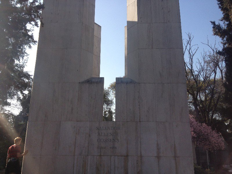 Salvador Allende's Grave