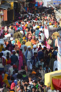 The last day crowd - Pushkar