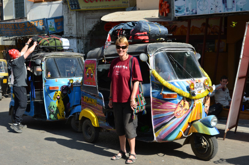 Tuk Tuks with a difference - Udaipur